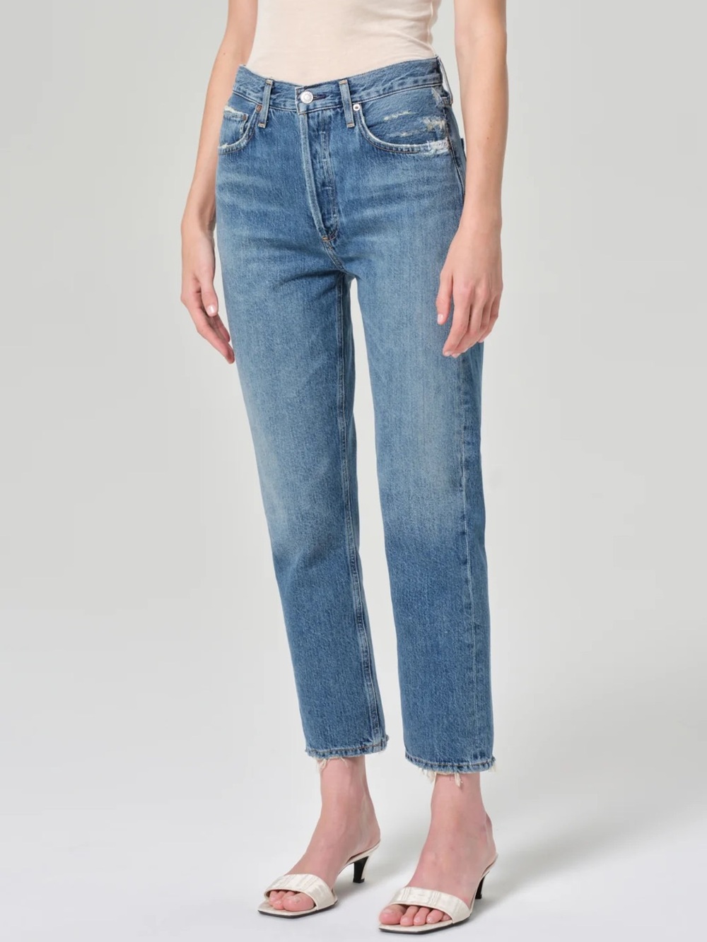 Agolde Riley Blue Jeans